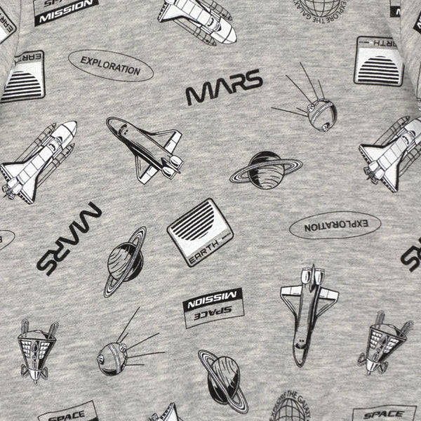 פיג'מה פוטר מודפסת אולאובר