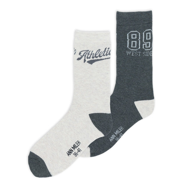 מארז 6 גרבי מגבת מלאה מודפסים