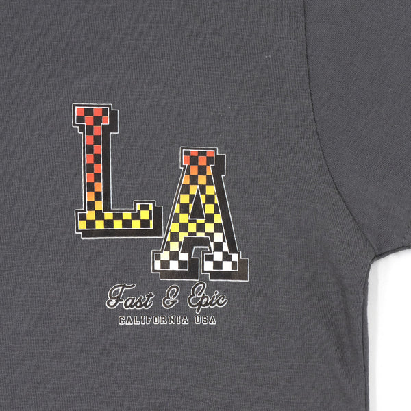 זוג חולצות מדפסות דו צדדית אפורה ולבנה בנים