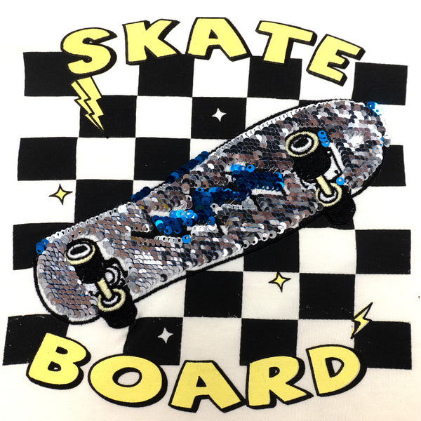 זוג חולצות פאייטים מתחלפים