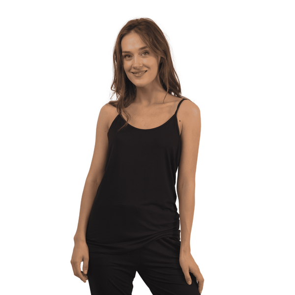 גופיות ספגטי קצרות בגוונים שונים נשים