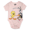 זוג בגדי גוף אפרסק וסגול Looney Tunes תינוקות בנות 12-18M
