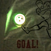 חולצת כדורגלן !Goal תאורת LED מהבהבת בנים 4-12