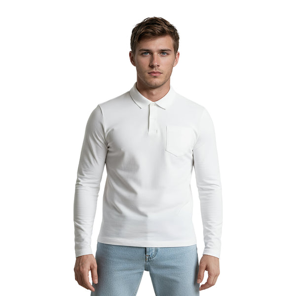 חולצת פולו K-Seven עם כיס גברים