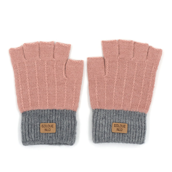 כפפות חורף פתוחות