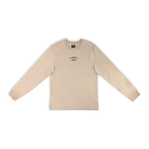 חולצה מודפסת עם שרוול ריב