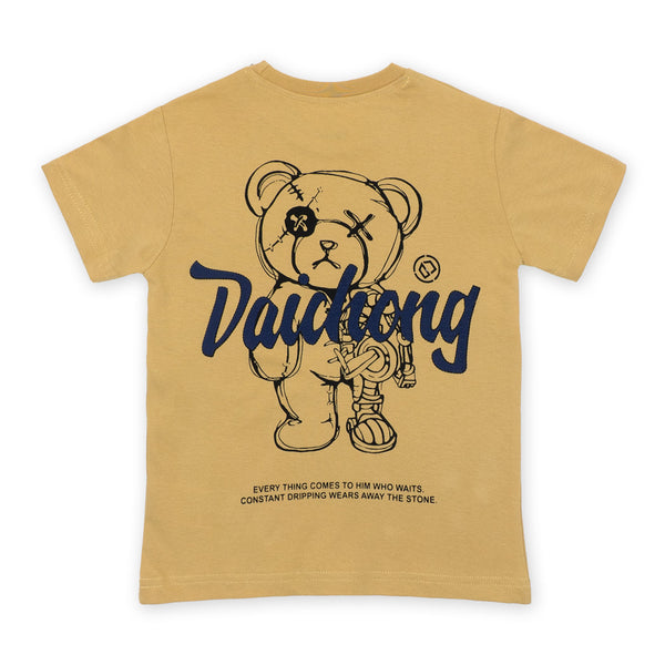 זוג חולצות מודפסות מלפנים ומאחור