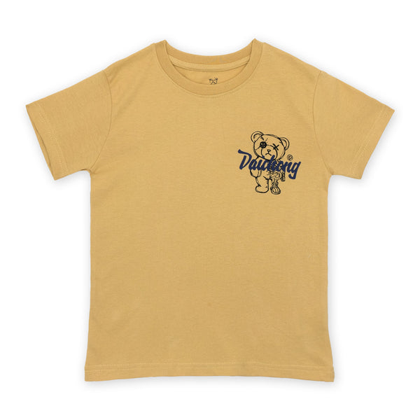 זוג חולצות מודפסות מלפנים ומאחור