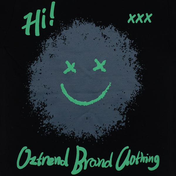 זוג חולצות מודפסות מלפנים ומאחור