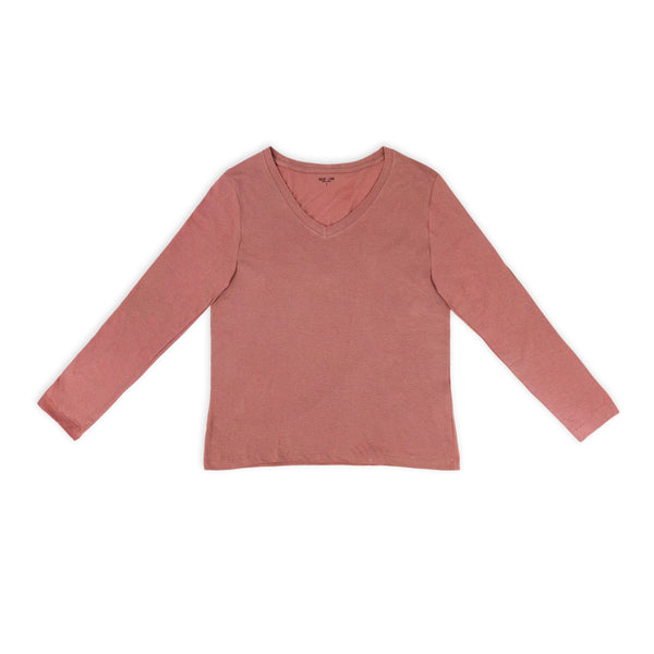 מארז 3 חולצות ארוכות צווארון וי