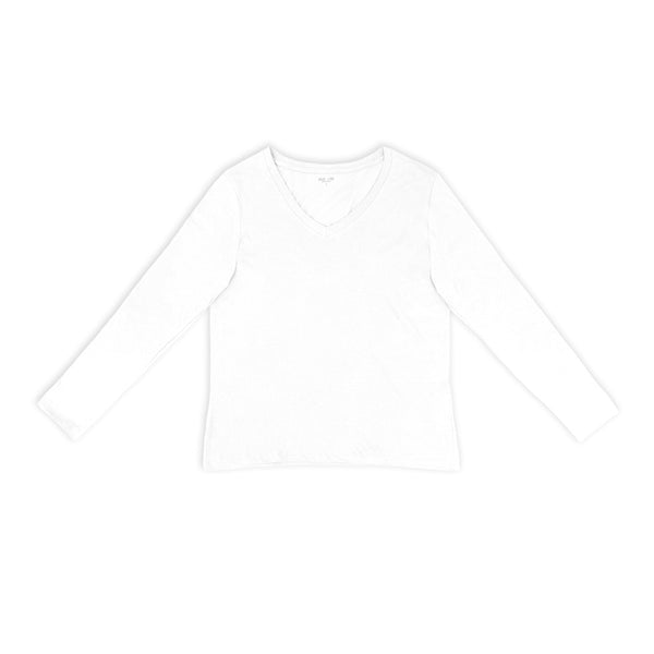 מארז 3 חולצות ארוכות צווארון וי