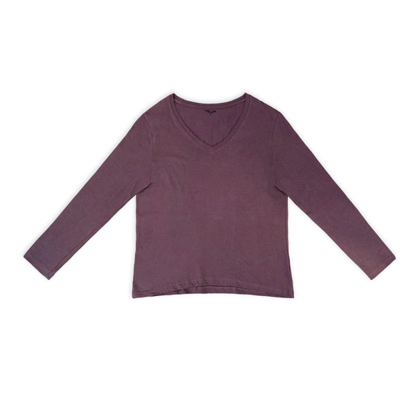 מארז 3 חולצות ארוכות צווארון וי