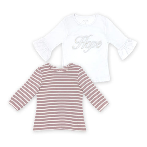 זוג חולצות שרוול 3/4