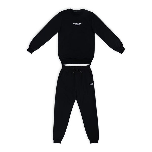 סט חליפה חולצה ומכנס פוטר