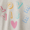 חולצת מעבר מינוטי Love Vibes תינוקות ופעוטות בנות 12-18M