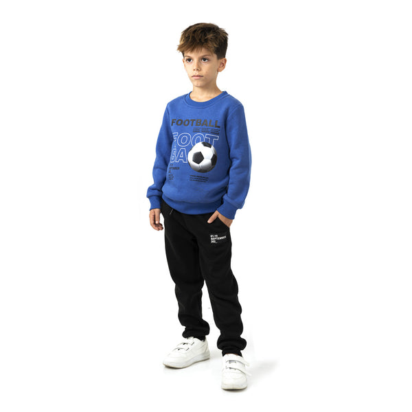 מארז 3 חליפות פוטר בהדפסי כדורגל בנים