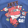 חליפת מטוסי על Jett Let's Go! אפור בנים 4-10