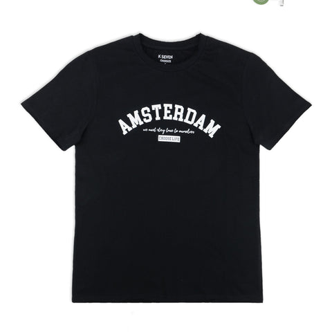 חולצת גבר מודפסת