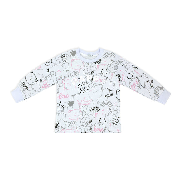 זוג פיג'מות פוטר מודפסות