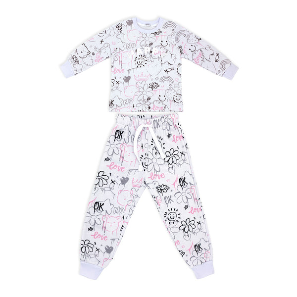 זוג פיג'מות פוטר מודפסות