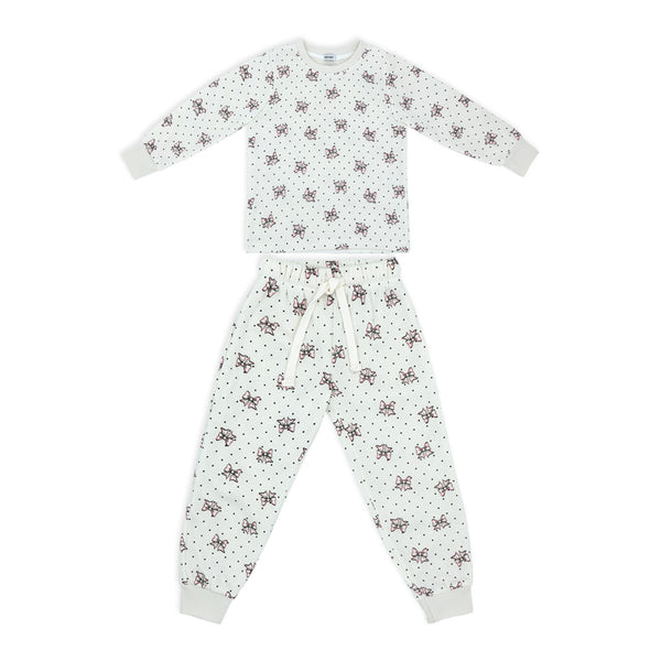 זוג פיג'מות פוטר מודפסות