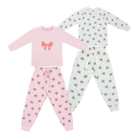 זוג פיג'מות פוטר מודפסות