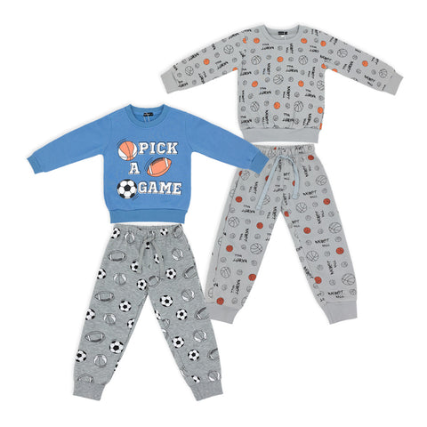 זוג פיג'מות פוטר מודפסות