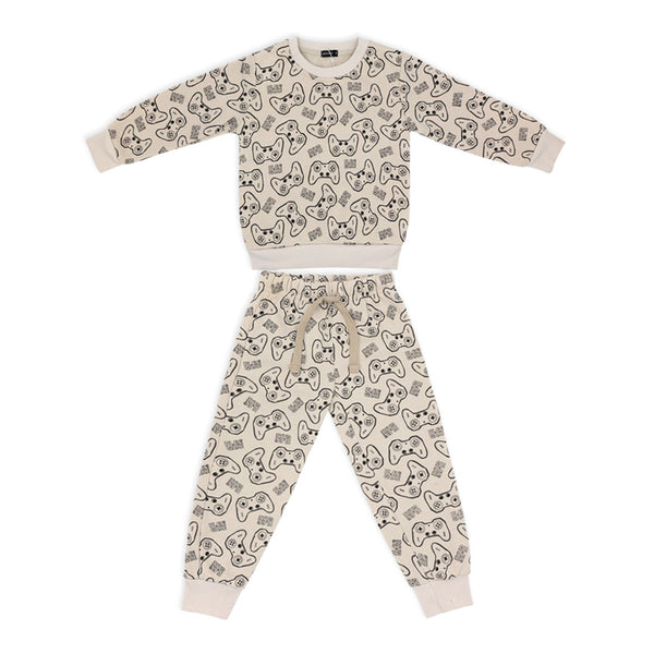 זוג פיג'מות פוטר מודפסות