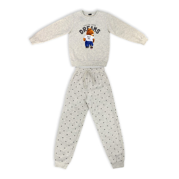 זוג פיג'מות פוטר מודפסות