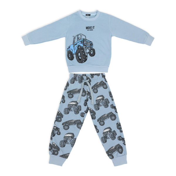 זוג פיג'מות פוטר מודפסות