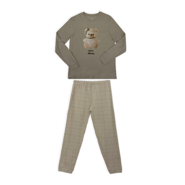 זוג פיג'מות אינטרלוק