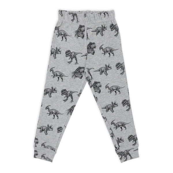 זוג פיג'מות אינטרלוק מיקי ודינוזאורים