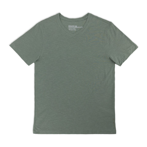 חולצה אורגנית סלאב צווארון וי