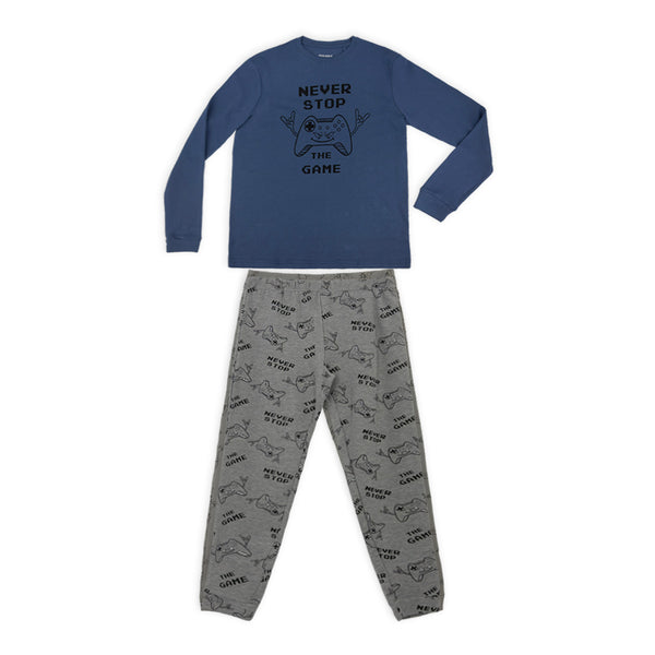 זוג פיג'מות אינטרלוק