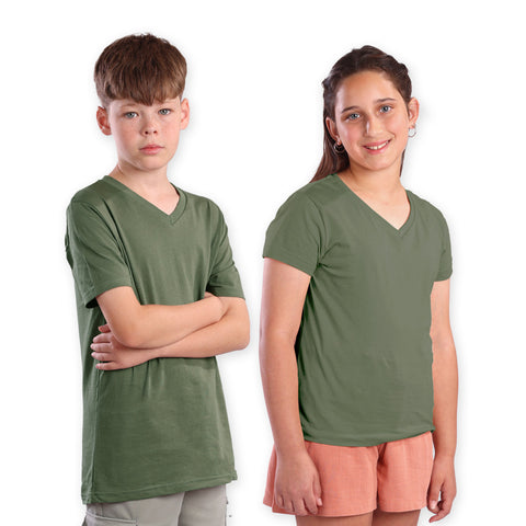 חולצת בית ספר כותנה