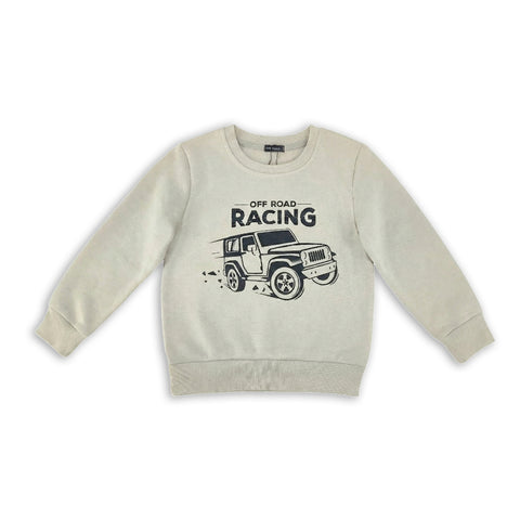 סווטשירט בנים עם הדפס