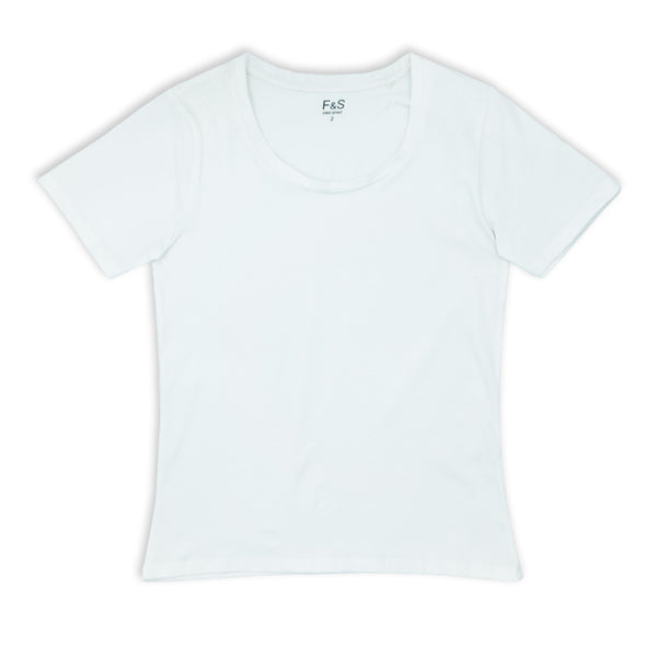 חולצת לייקרה צווארון עגול