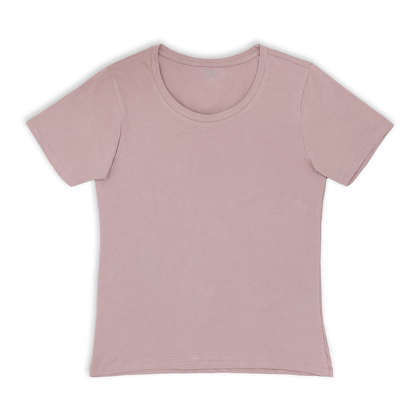 חולצת לייקרה צווארון עגול