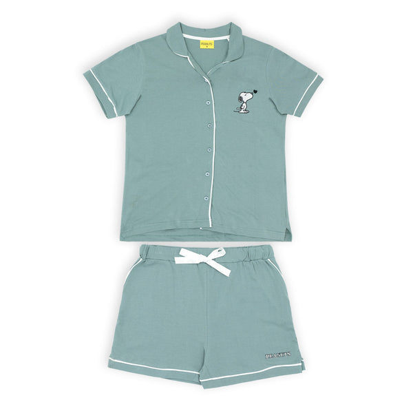 פיג'מה Peanuts רקומה