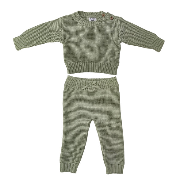 חליפת סריג תינוקות יוניסקס