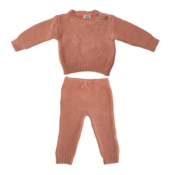 חליפת סריג תינוקות יוניסקס