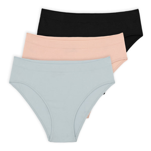 מארז 3 תחתוני היילג גומי ללא תפר