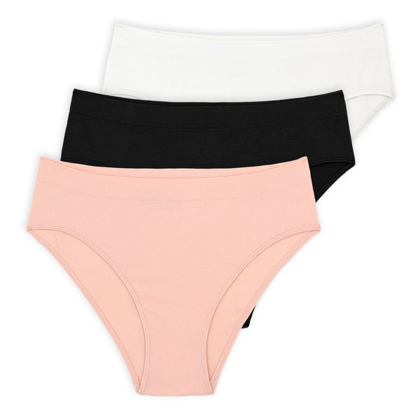 מארז 3 תחתוני היילג גומי ללא תפר