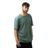 חולצה ירוקה מודפסת Sky Soil Sea גברים 4XL