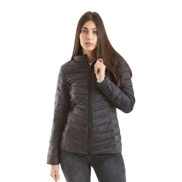 מעיל קווילט קפוצ'ון נשים