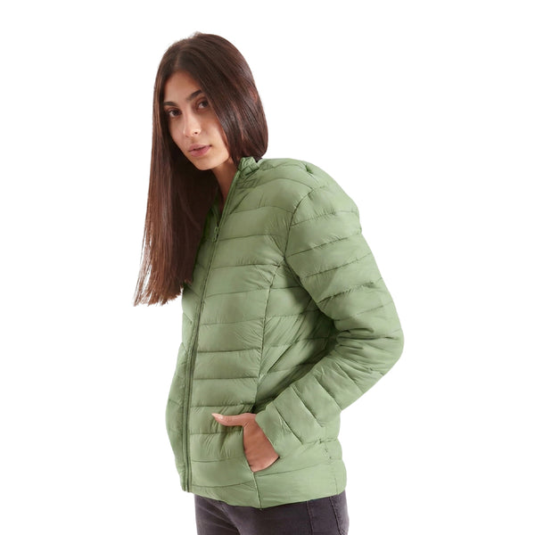 מעיל קווילט קפוצ'ון נשים