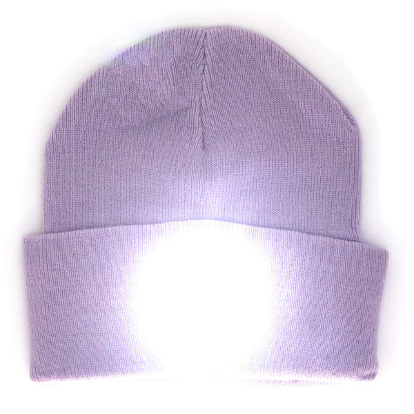 כובע סרוג עם פנס