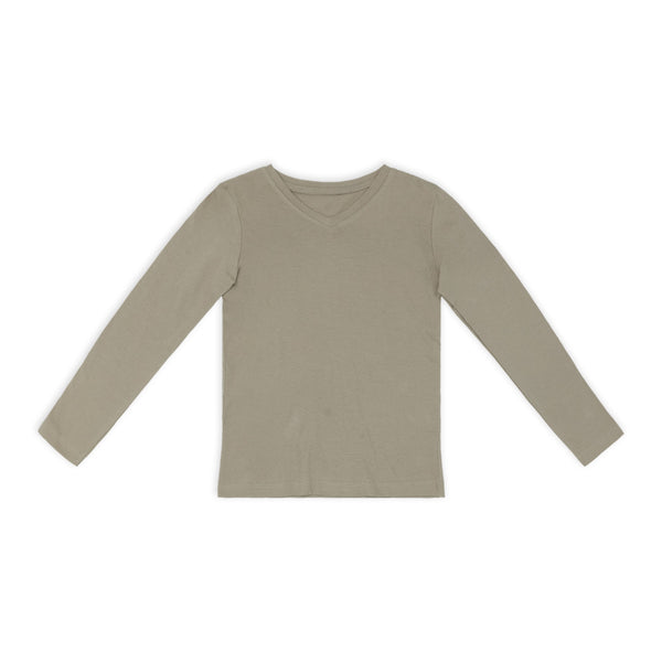 מארז 6 חולצות בית ספר ארוכות צווארון וי