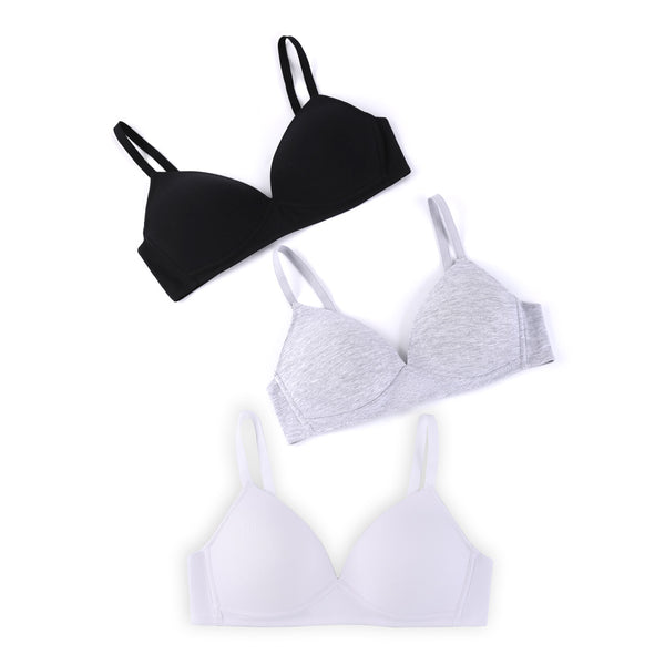 מארז 3 חזיות טי-שרט