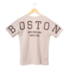 חולצה עם הדפס דו צדדי Boston נשים 1-2